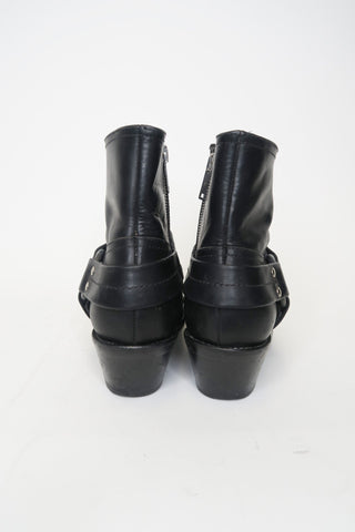 Golden Goose Leather Ankle Moto Boots sz 36 - Designer Boots at The Find Luxury Resale - Vancouver, Canada