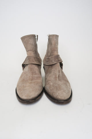 Golden Goose Suede Ankle Moto Boots sz 36 - Designer Boots at The Find Luxury Resale - Vancouver, Canada