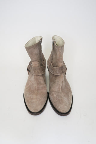 Golden Goose Suede Ankle Moto Boots sz 36 - Designer Boots at The Find Luxury Resale - Vancouver, Canada