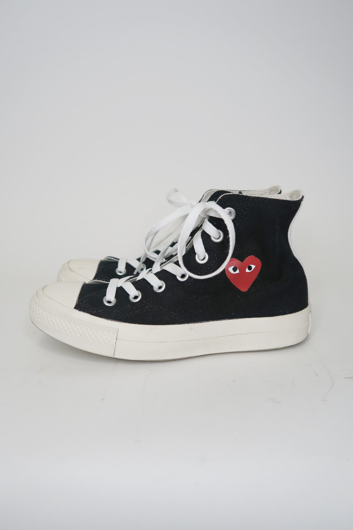 Comme des Garçons Play x Converse Canvas High Top sz 5 (mens)