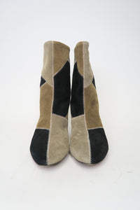 Isabel Marant Suede Colourblock Pattern Boots sz 6