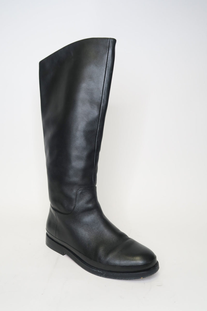 Vince Leather Riding Boots sz 37