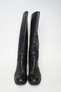 Vince Leather Riding Boots sz 37