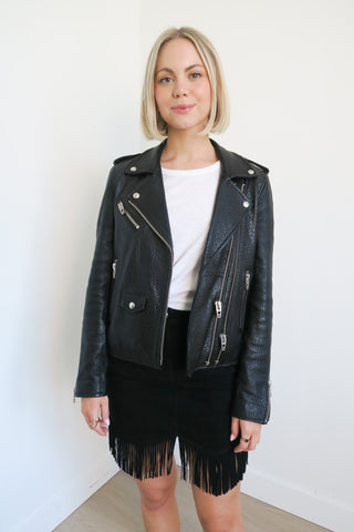 Blank NYC Leather Jacket sz XS - Designer Jackets at The Find Luxury Resale - Vancouver, Canada