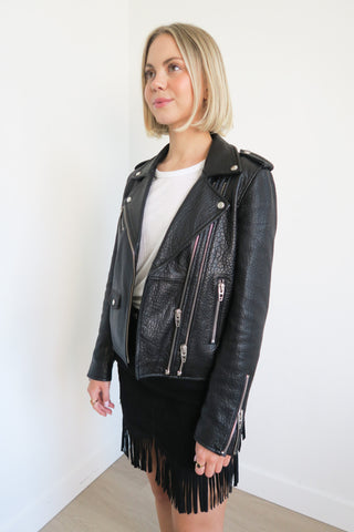 Blank NYC Leather Jacket sz XS - Designer Jackets at The Find Luxury Resale - Vancouver, Canada