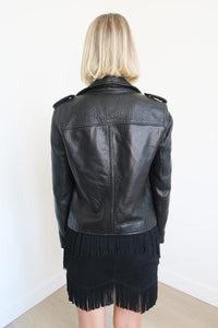 Blank NYC Leather Jacket sz XS