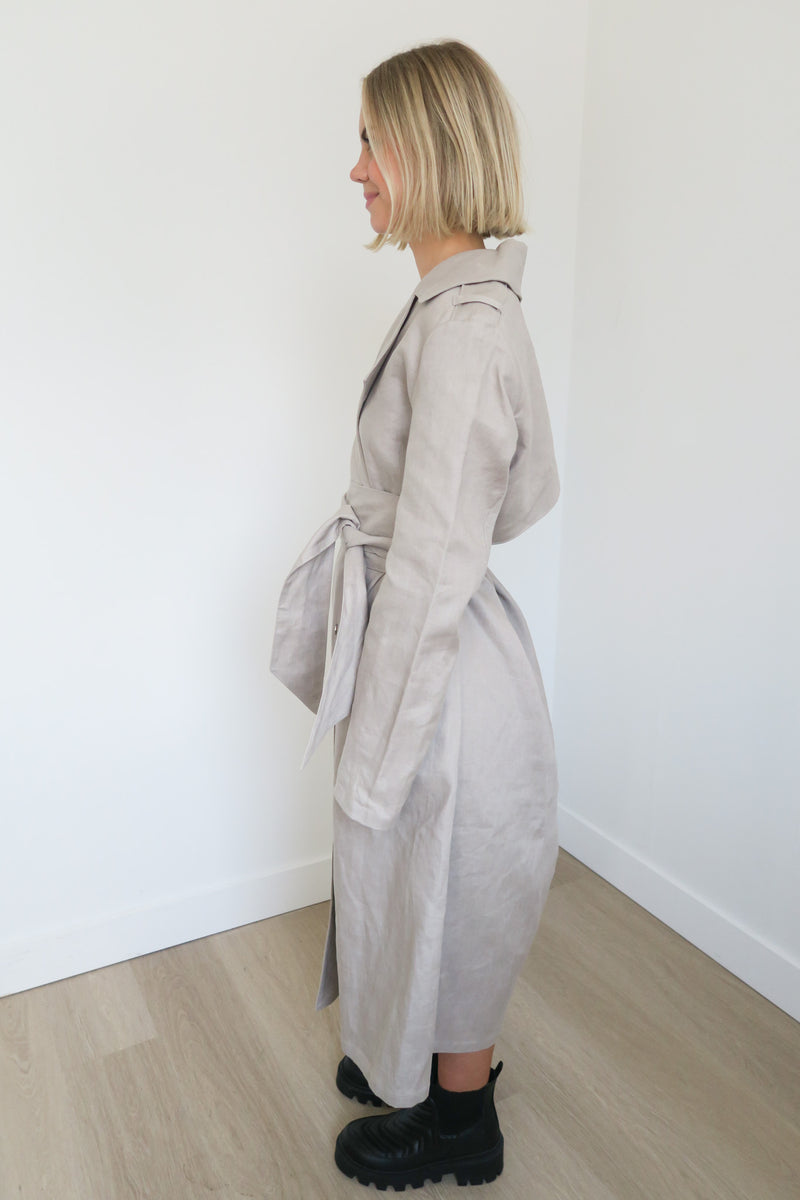 REMAIN Birger Christensen Trench Coat sz 6