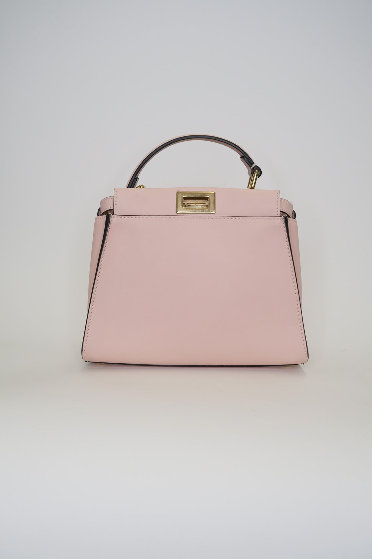 Fendi 2022 Mini Peekaboo Handle Bag w/ Strap