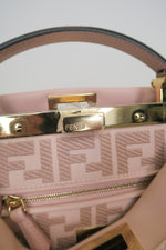 Fendi 2022 Mini Peekaboo Handle Bag w/ Strap