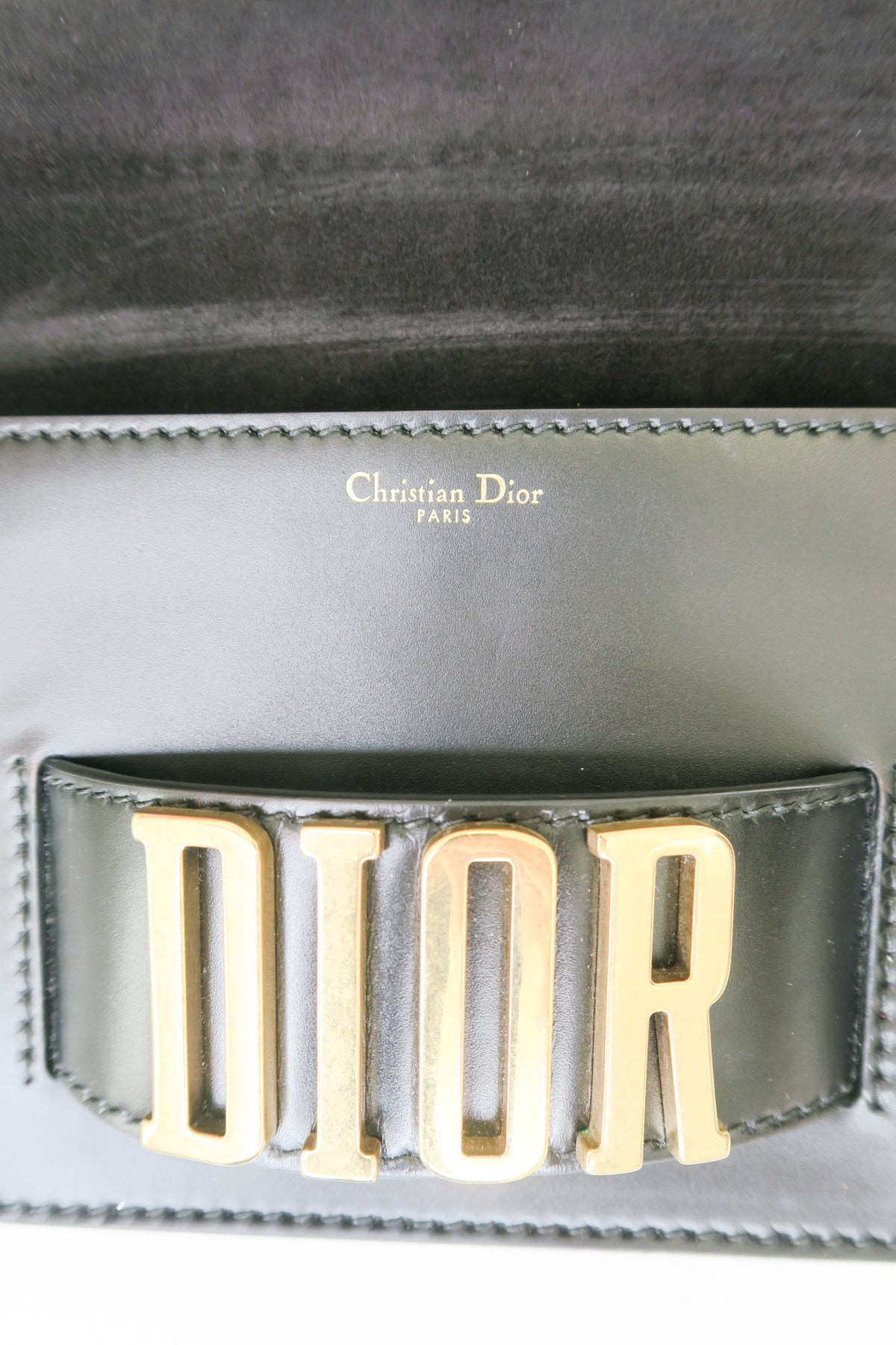 Dio(r)evolution Leather Clutch