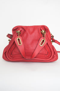 Chloe Leather Paraty Bag