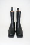 Bottega Veneta Leather Chelsea Boots sz 37