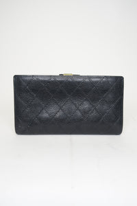 Chanel Vintage Caviar French Purse