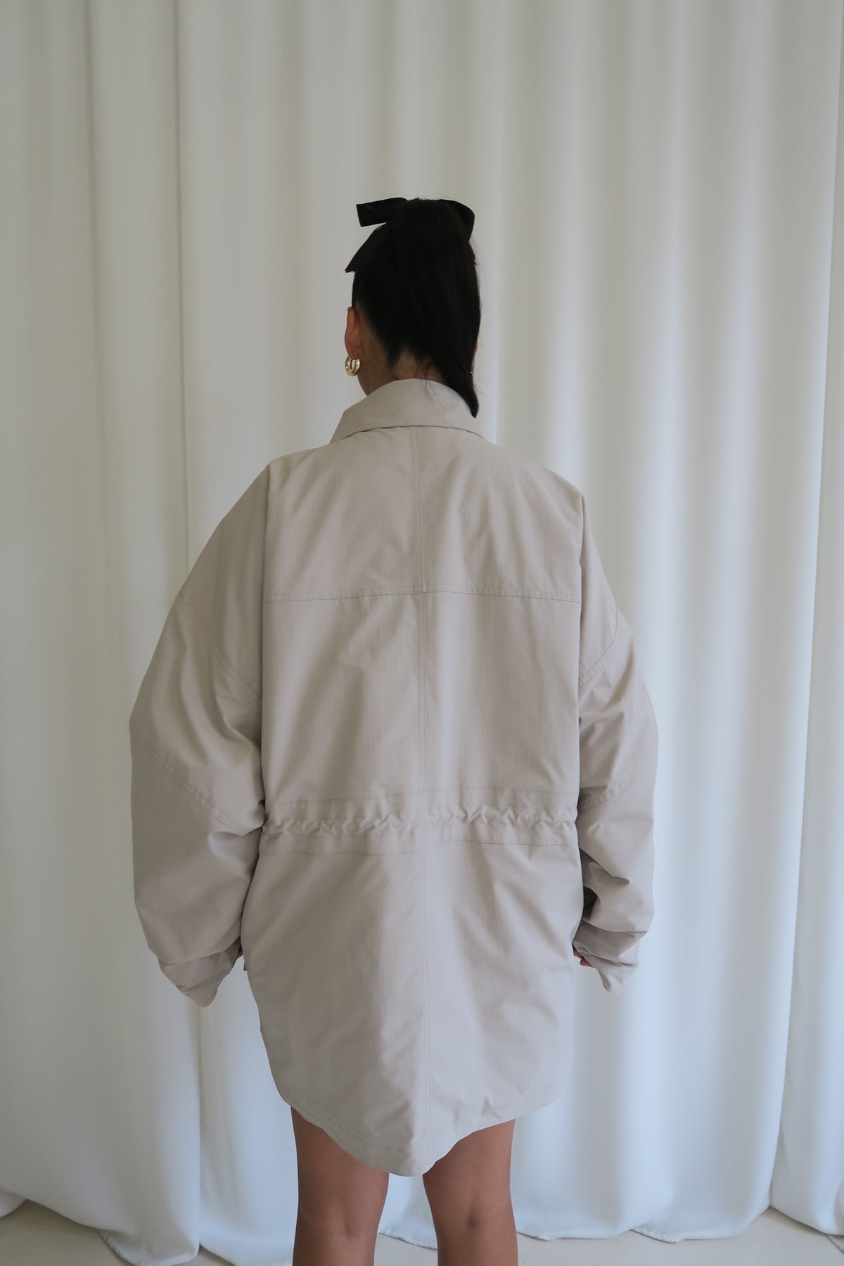 Balenciaga Oversized Ripstop Parka sz 36