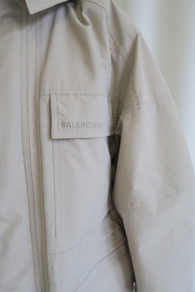 Balenciaga Oversized Ripstop Parka sz 36