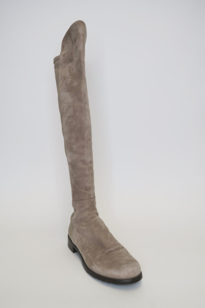 Stuart Weitzman Suede 50/50 Boots sz 8