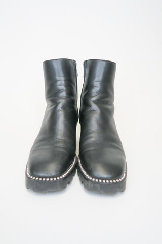 Jimmy Choo Leather Chelsea Boots sz 36 - Designer Boots at The Find Luxury Resale - Vancouver, Canada