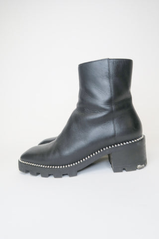 Jimmy Choo Leather Chelsea Boots sz 36 - Designer Boots at The Find Luxury Resale - Vancouver, Canada