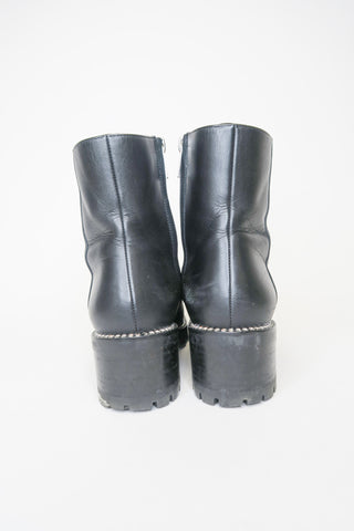 Jimmy Choo Leather Chelsea Boots sz 36 - Designer Boots at The Find Luxury Resale - Vancouver, Canada