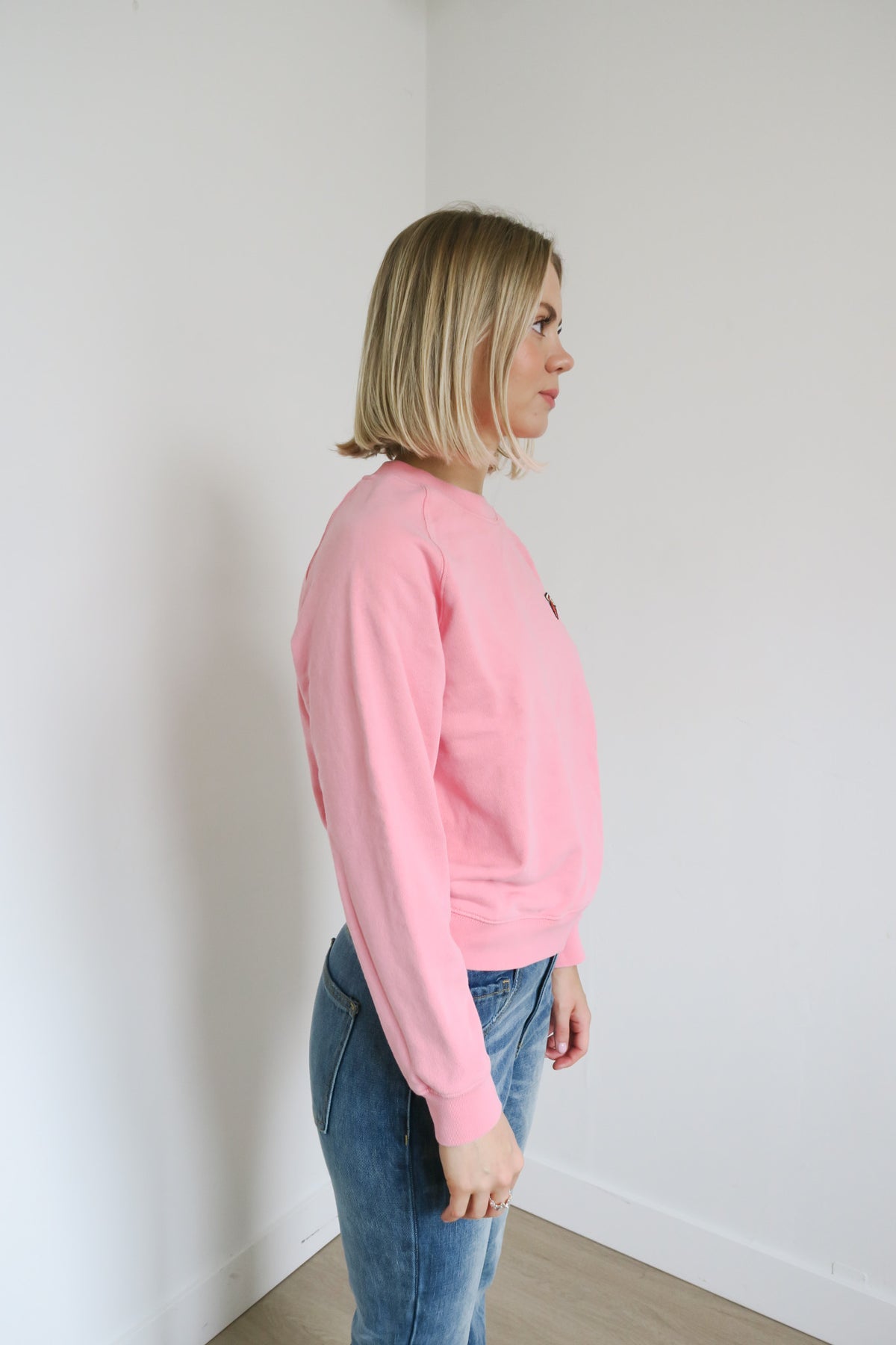 Maison Kitsune Crew Neck Sweater sz M