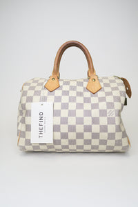 Louis Vuitton Vintage Damier Azur Speedy 25