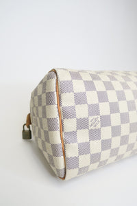 Louis Vuitton Vintage Damier Azur Speedy 25