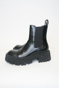 Balenciaga Leather Tractor Chelsea Boots sz 37