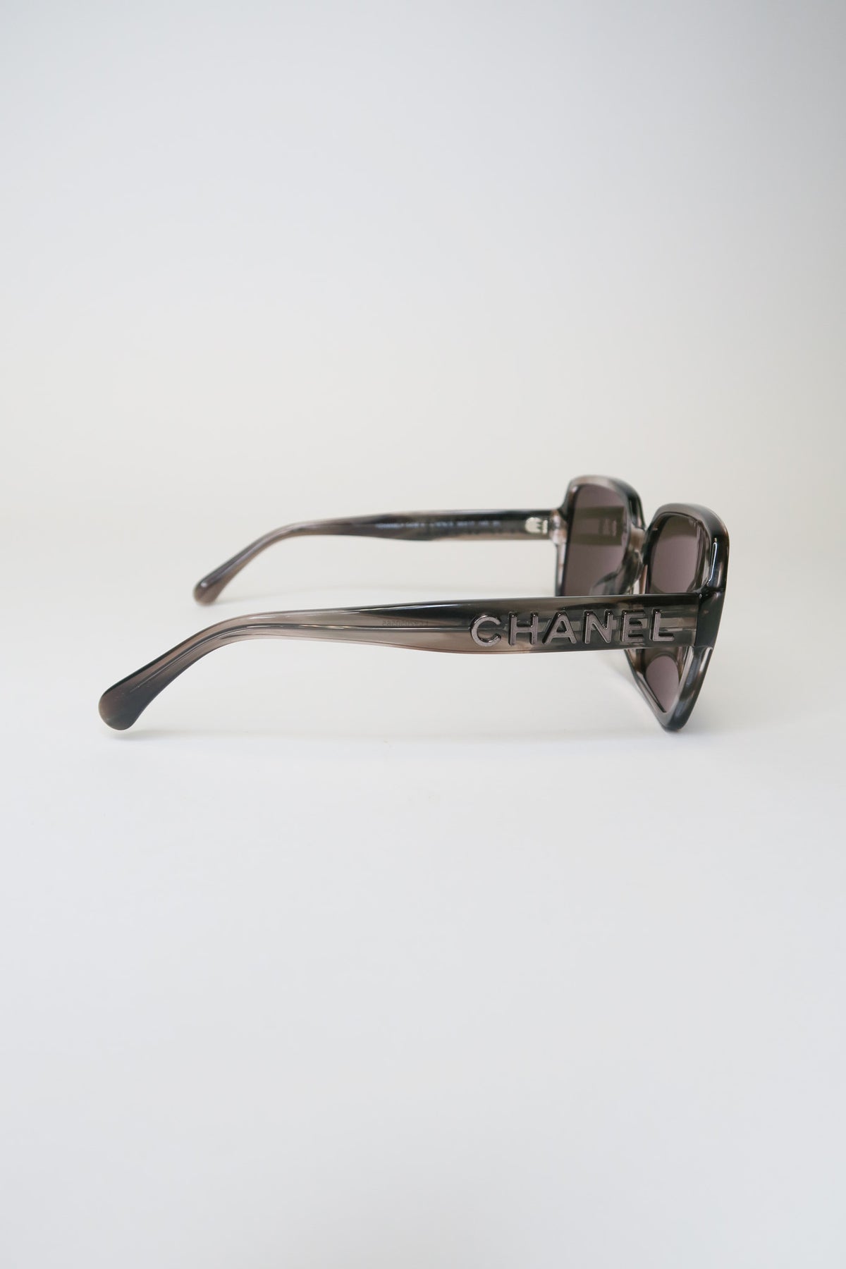 Chanel Interlocking CC Logo Oversize Sunglasses