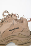 Balenciaga Triple S All Over Logo Chunky Sneakers sz 38