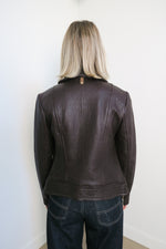 Mackage Leather Biker Jacket sz S