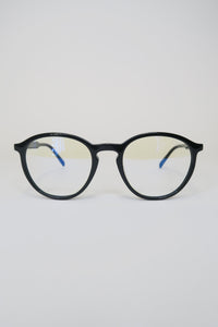 Prada Round Blue Light Eyeglasses