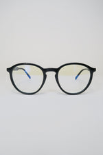 Prada Round Blue Light Eyeglasses