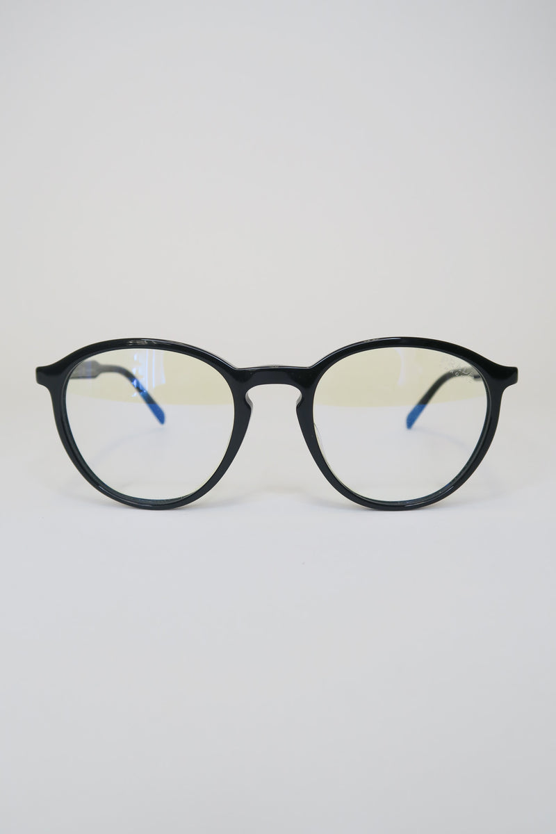 Prada Round Blue Light Eyeglasses