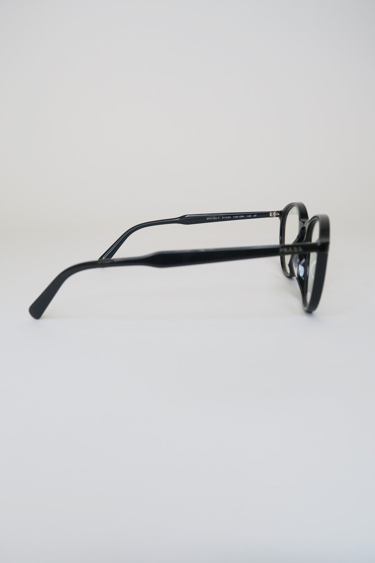 Prada Round Blue Light Eyeglasses