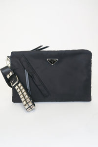 Prada Padded Nylon Clutch