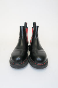 Alexander McQueen Leather Chelsea Boots sz 38