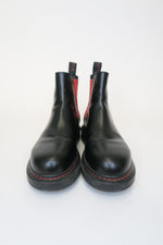 Alexander McQueen Leather Chelsea Boots sz 38