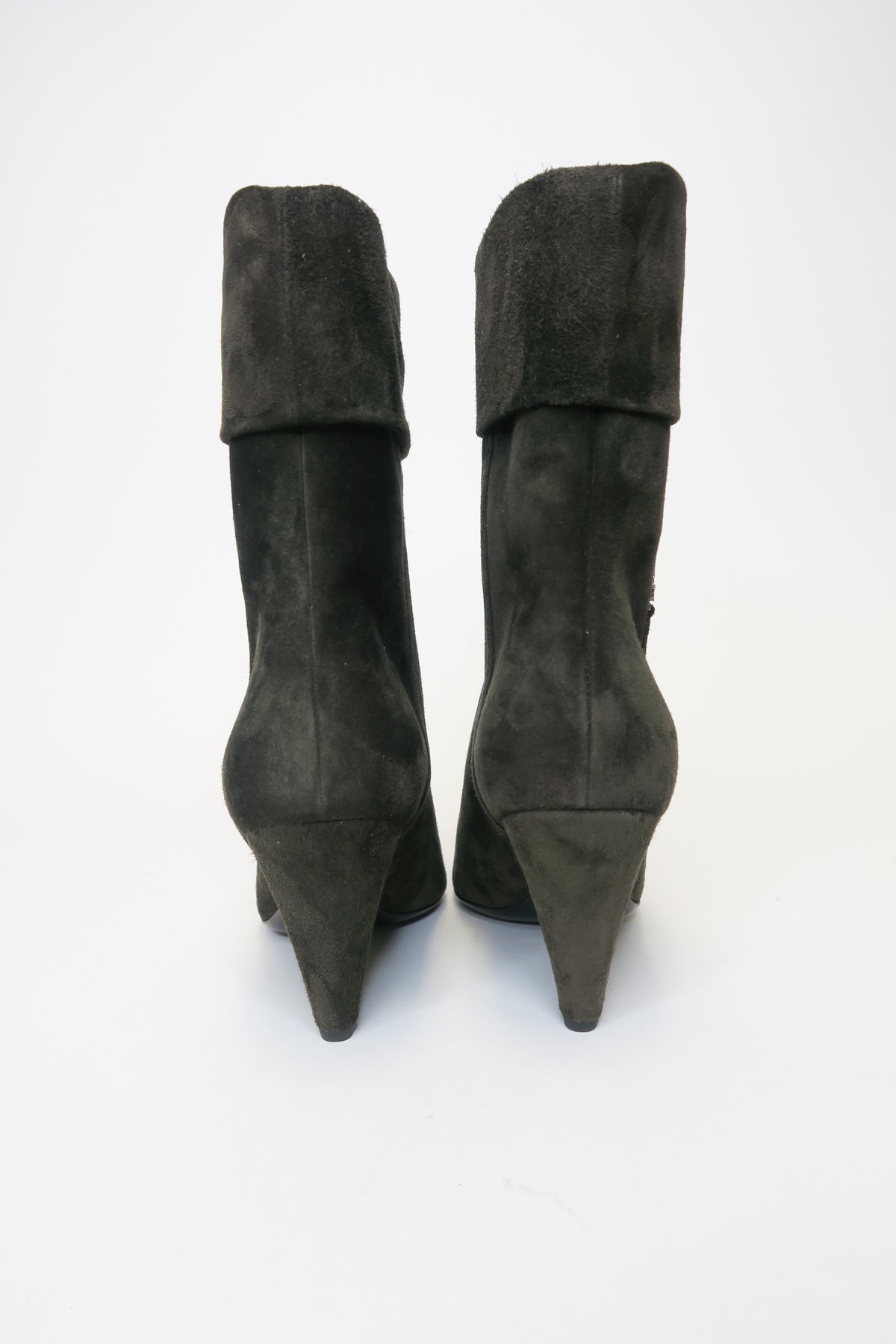 Saint Laurent Niki Suede Boots sz 36.5