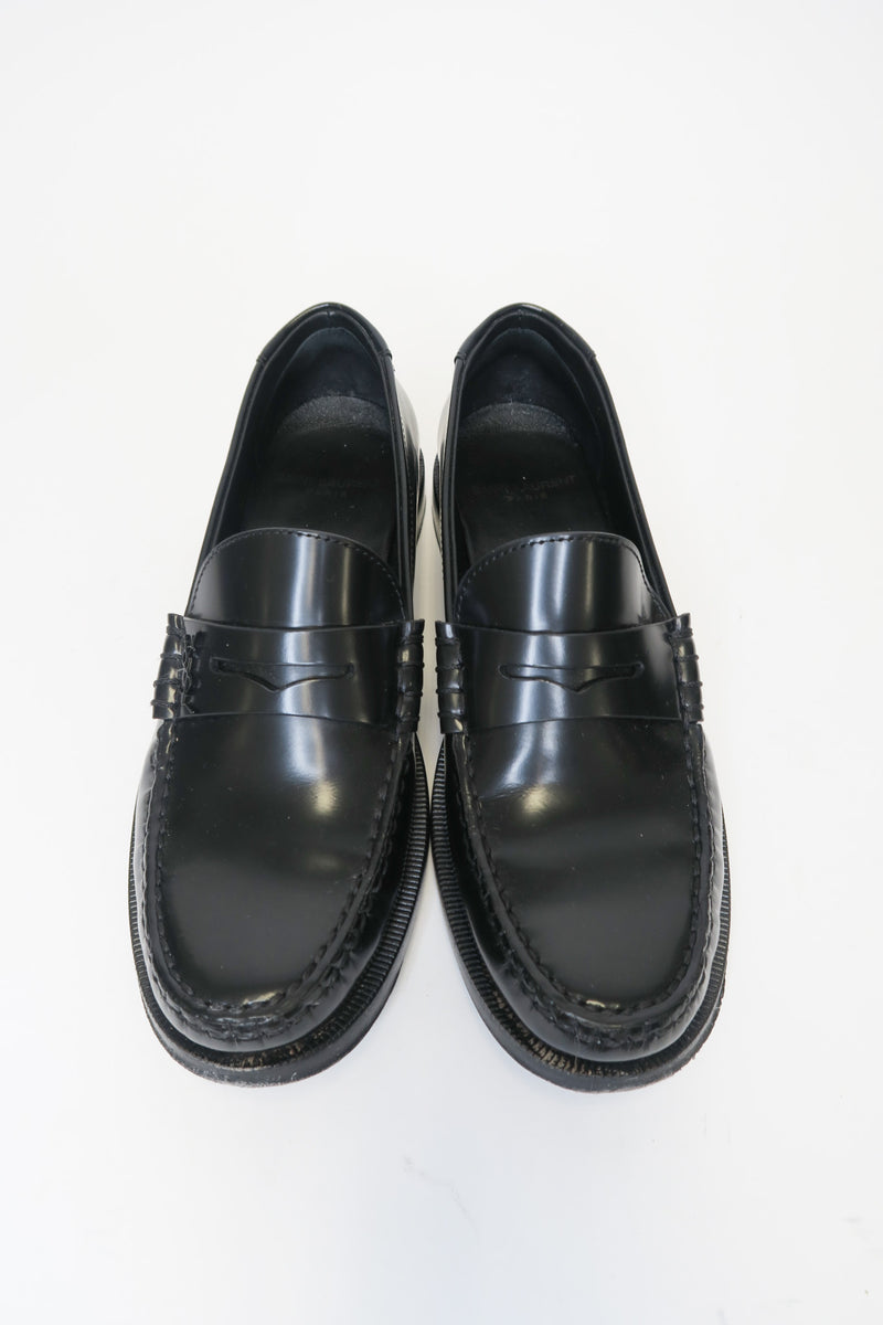 Saint Laurent Leather Loafers sz 36.5