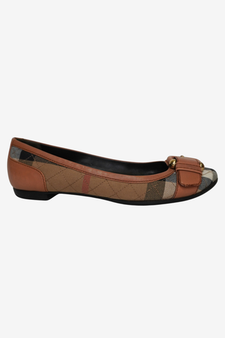 Burberry Ballet Flats sz 36.5
