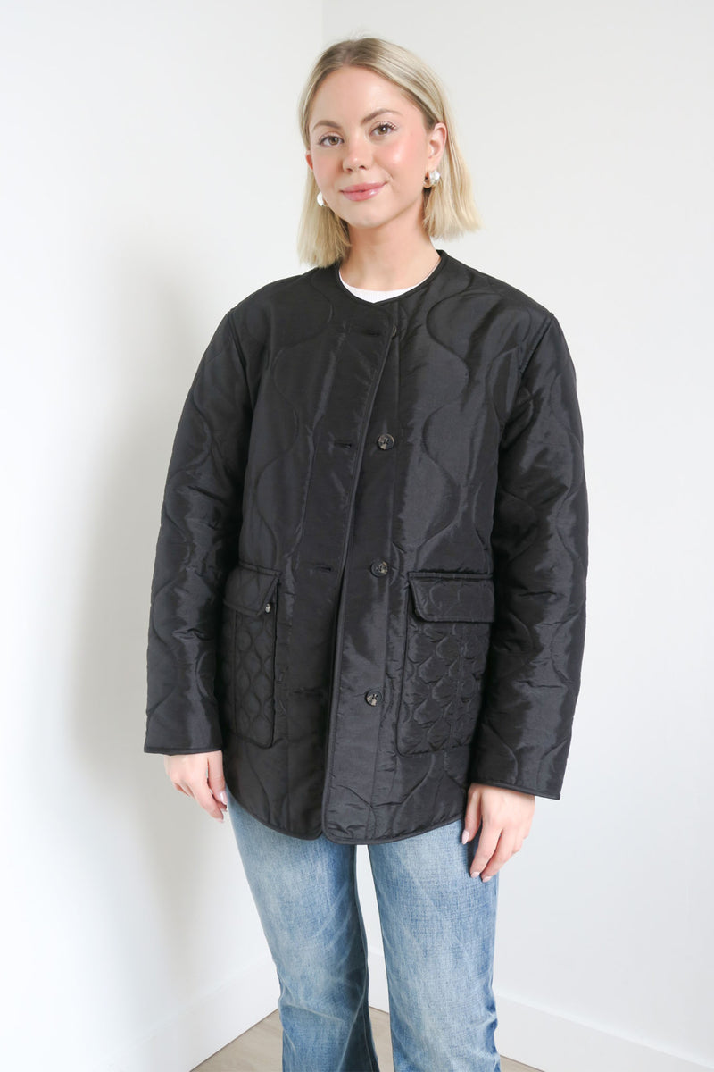 Allsaints Quilted Jacket sz 2