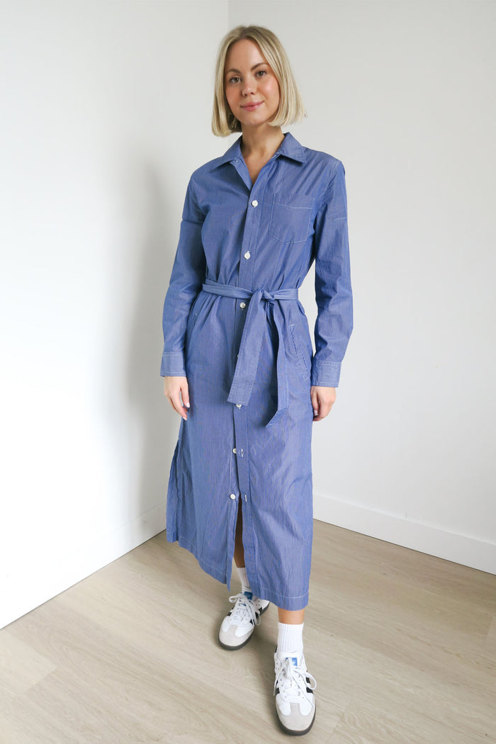 A.P.C Stripped Shirt Dress sz 34