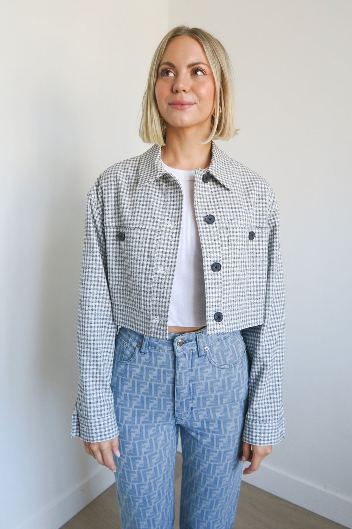 Aritzia Wilfred Cropped Jacket sz S