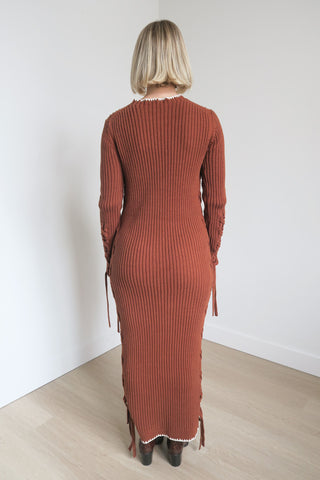 By Malene Birger Long Knit Dress sz XS - Designer Dresses at The Find Luxury Resale - Vancouver, Canada