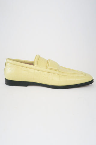 Bottega Veneta Leather Loafers w/ Tags sz 38.5 - Designer Loafers at The Find Luxury Resale - Vancouver, Canada