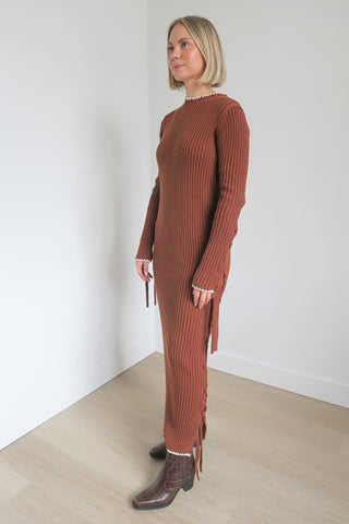 By Malene Birger Long Knit Dress sz XS - Designer Dresses at The Find Luxury Resale - Vancouver, Canada