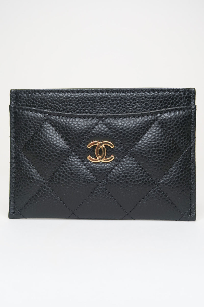 Chanel Interlocking CC Logo Card Holder