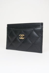 Chanel Interlocking CC Logo Card Holder