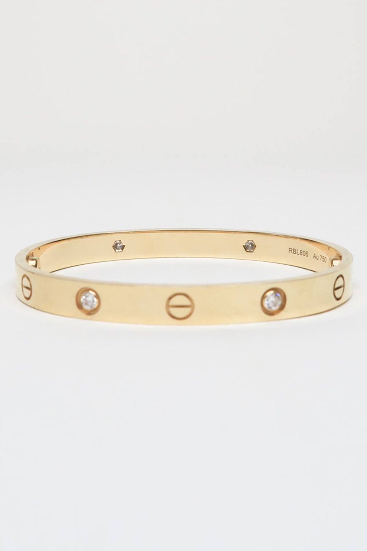 Cartier LOVE Bracelet, 4 Diamonds