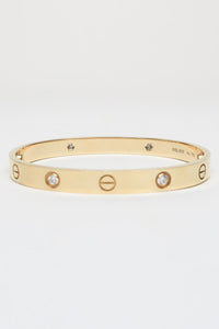 Cartier LOVE Bracelet, 4 Diamonds